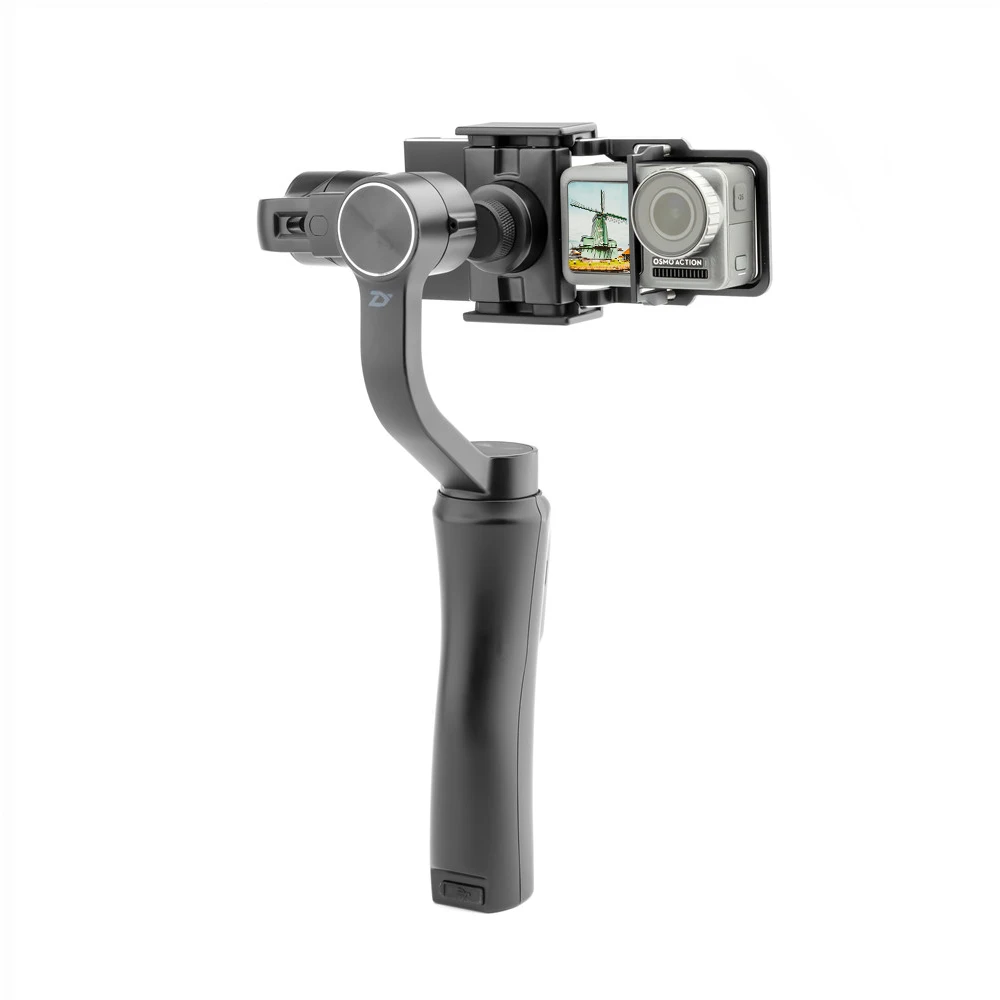 Мобильный PTZ алюминиевый сплав рамка держатель адаптер для DJI Osmo действие Кронштейн пластина Спортивная камера аксессуары