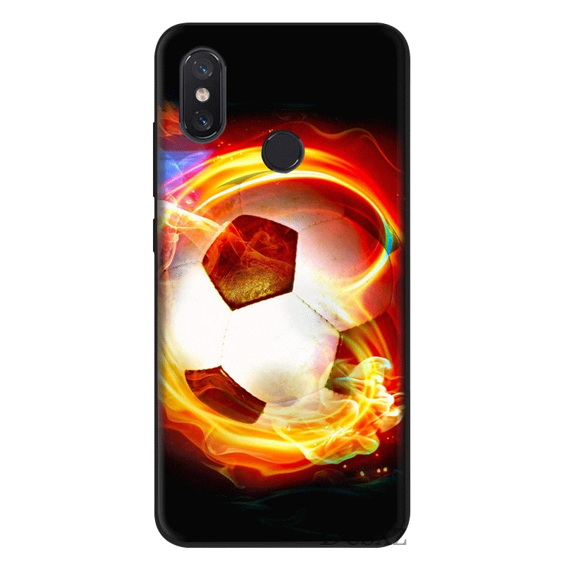Силиконовый чехол для мобильного телефона Xiaomi Redmi 7A K20 GO 7 S2 4A 4X5 5A Plus 6 6A Pro Чехол футбольный мяч