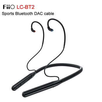 

FiiO LC-BT2 DAC Neckband CSR8675+AKM AK4331 MMCX/0.78mm Bluetooth 5.0 Sports Earphone Cable with aptX LL/LDAC/SBC/AAC/Mic
