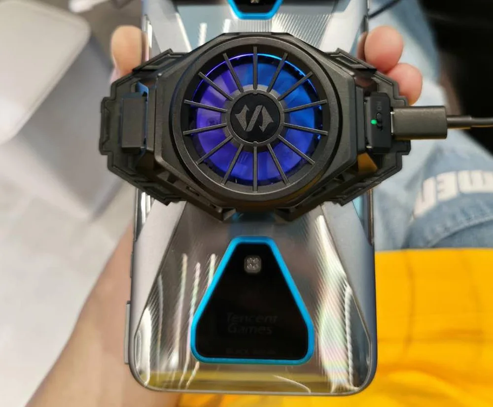 Оригинальный охлаждающий вентилятор Xiaomi Black Shark 3 Pro 2 Fun BR20 для Mi 10 ROG Phone iqoo neo Red Magic