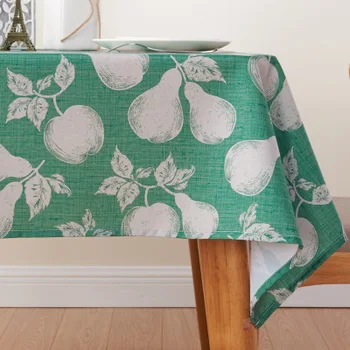 

Tablecloth Waterproof, Oilproof and Antifouling Polyester Printed Tablecloth Square Tablecloth Tablecloth can be customized