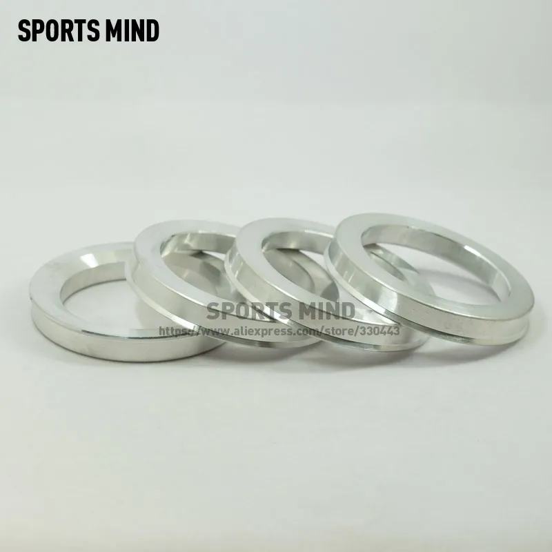 

4PCS/lot Car Wheel Hub Centric Rings OD=73.1mm ID=54.1mm Aluminium Alloy Car Wheel Bore Center Collar