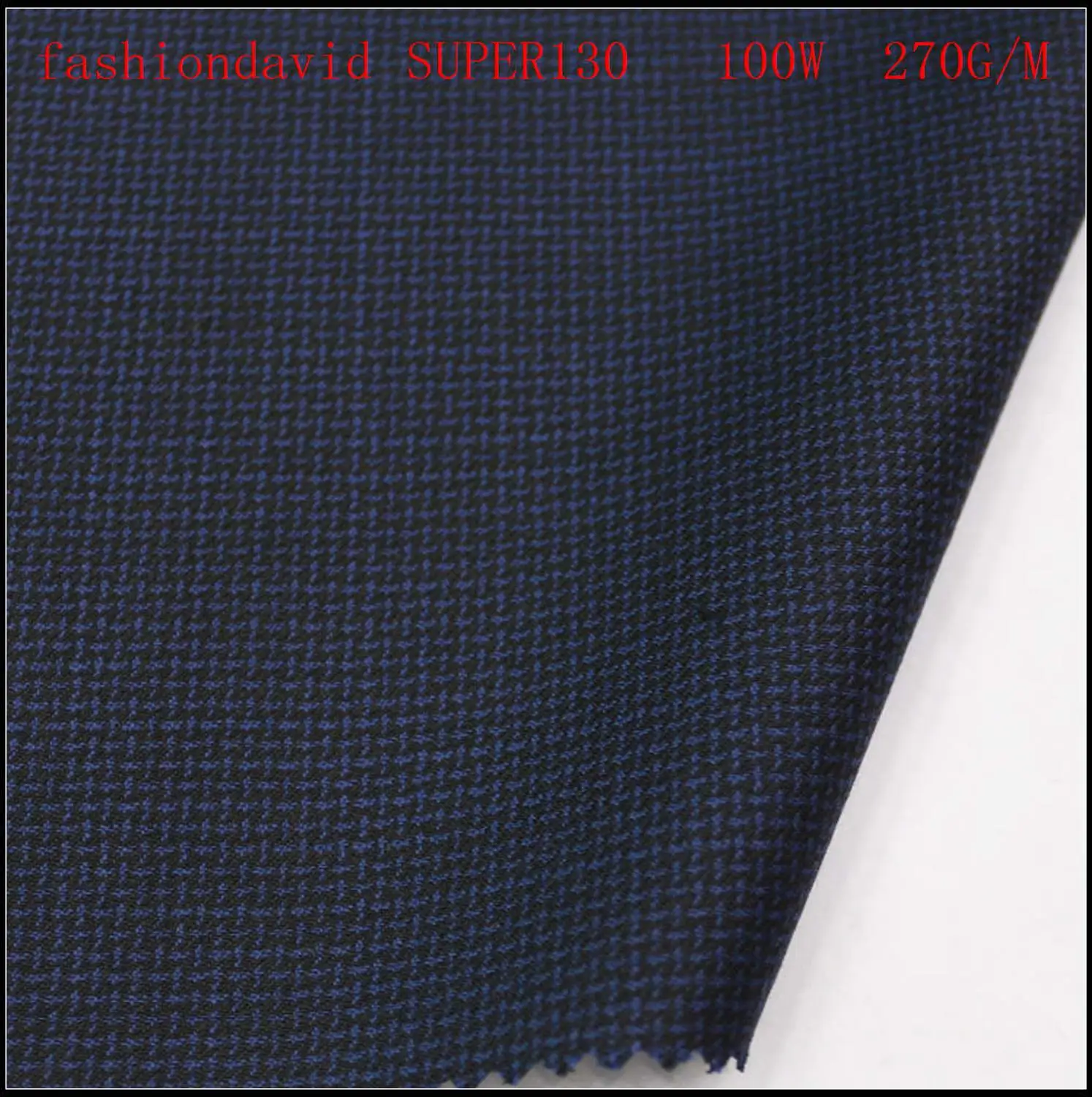 New High Quality Factory super 130 fine wool Cashmere Fabric For Men's suit jacket pant vest cloth Material Best Quality - Цвет: Бирюзово-синий