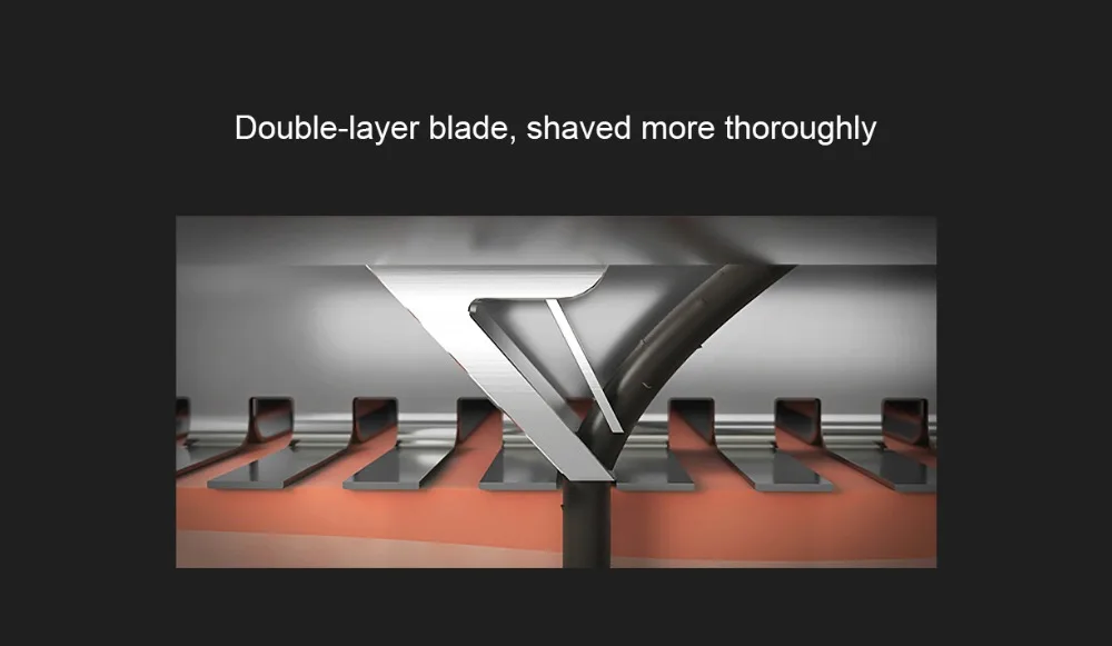 Xiaomi Mijia электробритва S500 бритва 3 плавающая головка для бритья сухой влажный бритвенный станок триммер для бороды светодиодный дисплей