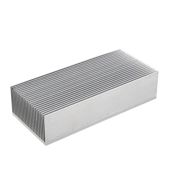 

Aluminum Heat Radiator Heatsink Cooling Fin 150x69x37mm Silver Tone