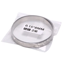 

5METERS Spot Welder Machine 8mm x 0.1/0.12/0.15mm Pure Nickel Strip Tape For Li 18650 Battery Spot Welding Compatible