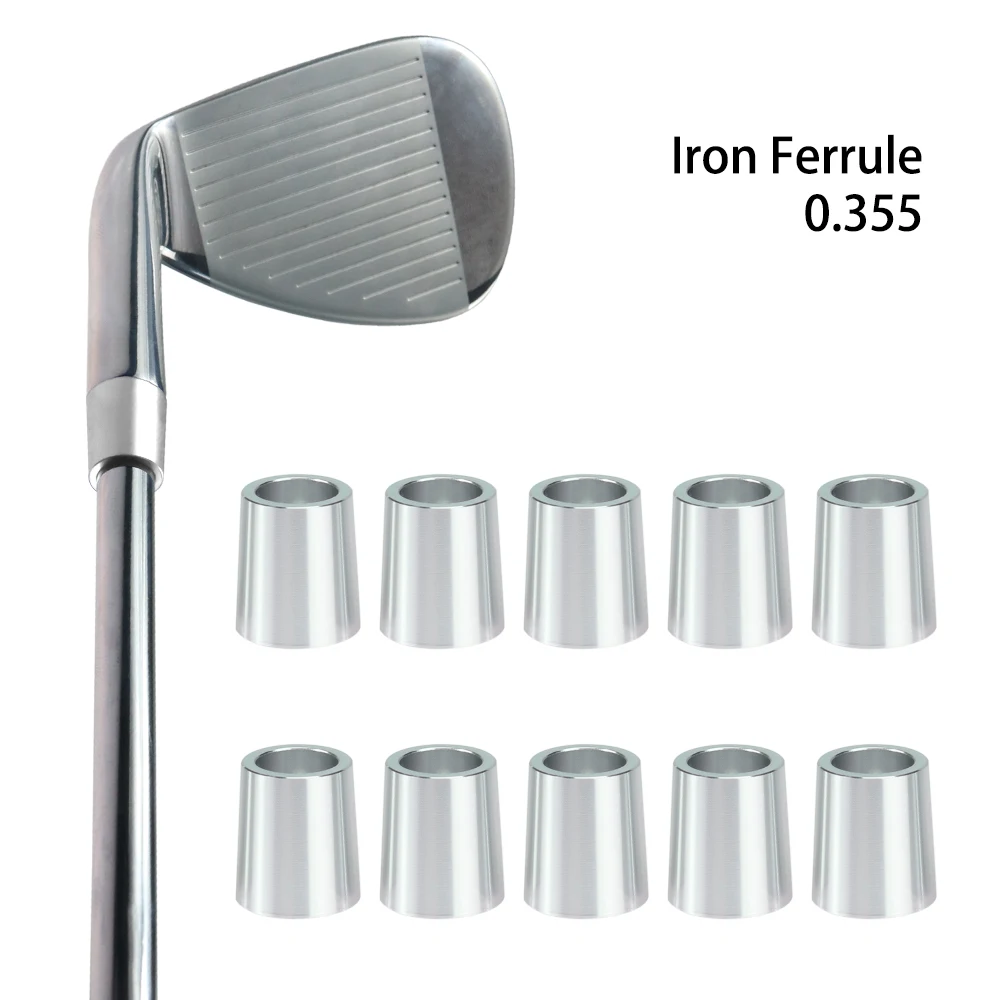 

.355 Golf Ferrules 10Pcs Multi Color High Quality Aluminum for Irons Shafts Hybrid Golf Club