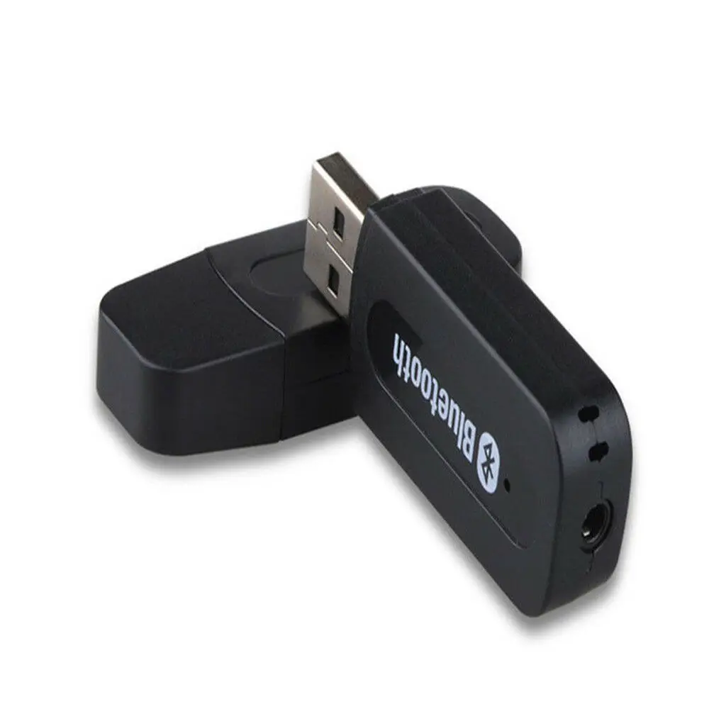 USB Bluetooth AUX беспроводной автомобильный аудио A2DP музыкальный адаптер 3,5 мм разъем bluetooth приемник для Android/IOS мобильного телефона