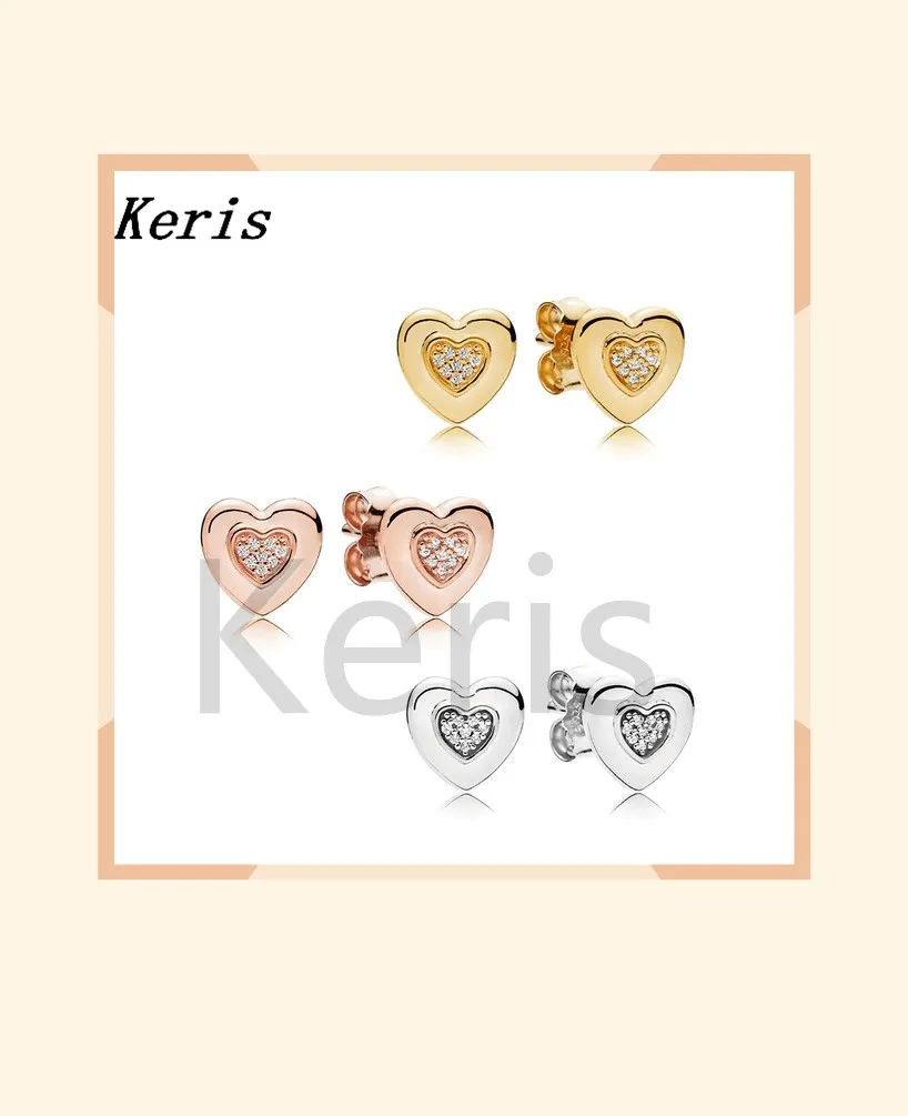 

Keris Store High Quality Reproduction 1:1 100%925 Pure Silver Multi-Style Electroplated Charm Stud Set Free Of Charge