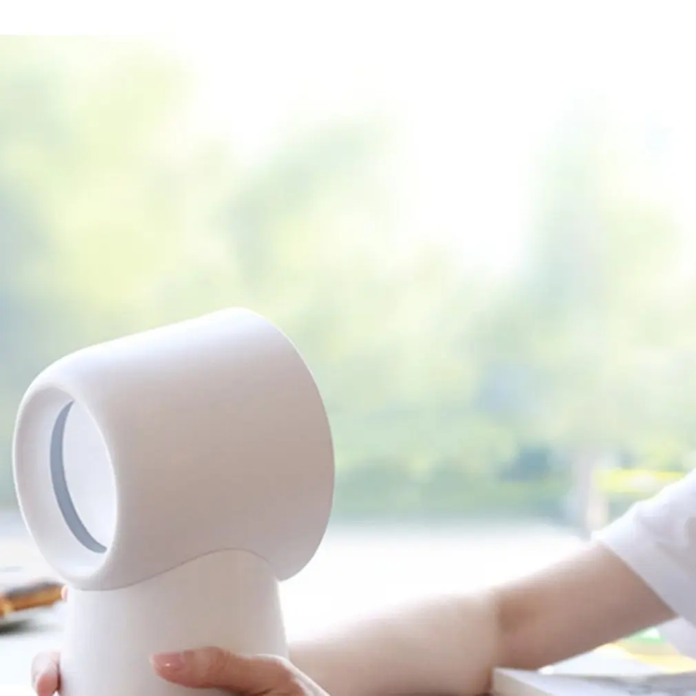 Bladeless Fan AirFlow Cooling Fan Mute Dedicated Leafless Home Office Desk Air Cooler Baby Safe Mist Fan