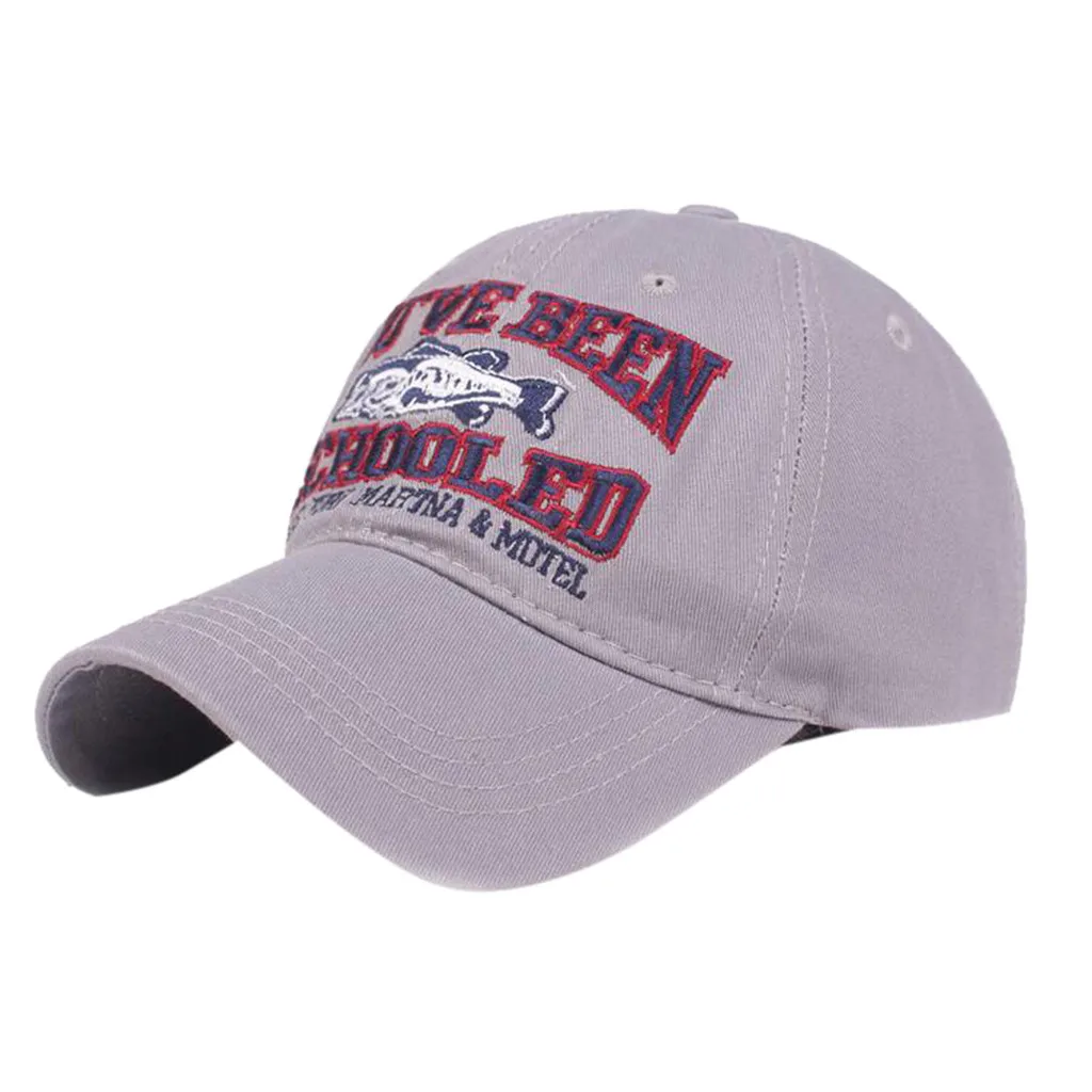 Summer Hat Women Man Cotton High Quality Embroidered Unisex Casual Wash Cloth Baseball Caps Adjustable Visor Hat Gorra Hombre