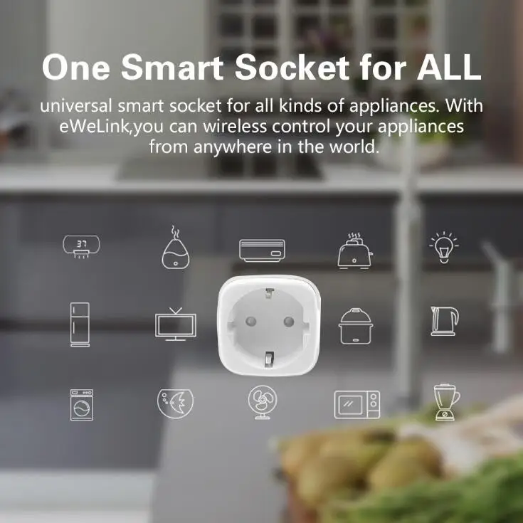 Мини Wifi умная розетка EU power Plug 220V работает с Amazon Alexa Google Home мобильное приложение дистанционное управление