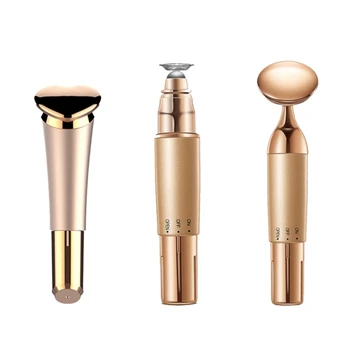 

3Pcs/Set Facial Massager Essence Nutrient Solution Introduced Into the Skin Lip Care Device Lipstick Ionophoresis Repair Rejuven