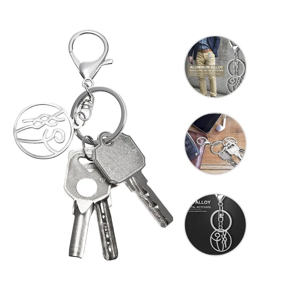 

2020 NEW Keychain Metal Innovative Pattern Stylish Key Chain for Purses backpacks Drawer Car keys
