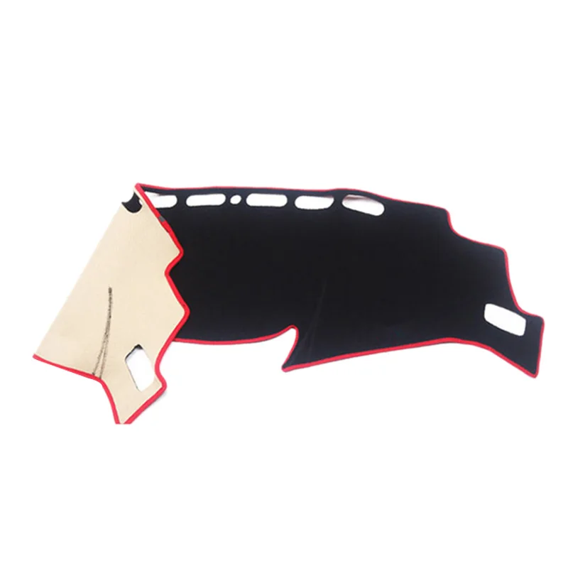 

For Nissan Qashqai J11 X-Trail T32 Rogue 2014 2015 2016 2017 2018 Car Dashboard Sunshade Center Console Sunscreen Blanket - Red