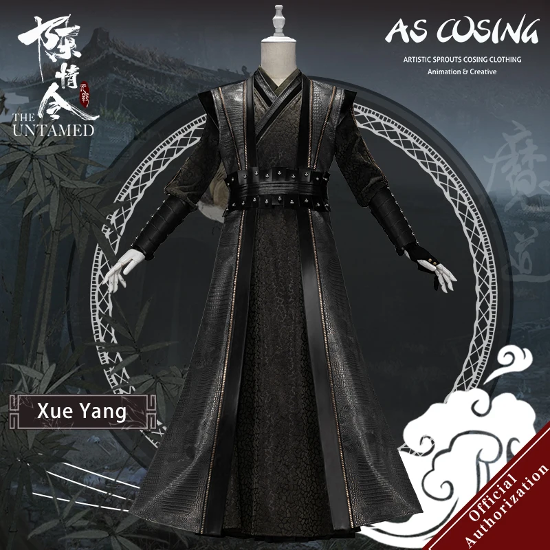 

Uwowo The Untamed TV Series Mo Dao Zu Shi Xue Yang Cosplay Costume Xu Chengmei Ancient Men's Clothing With Accessories