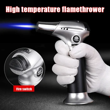 

Butane Torch Culinary Blow Refillable Mini Kitchen Cooking Torch Adjustable Flame for BBQ @LS