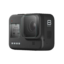 Sunnylife объектив из закаленного стекла+ ЖК-экран+ Задний защитный чехол для камеры GoPro Go pro Hero 8 Black