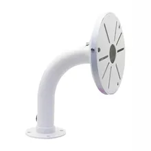 Белый алюминиевый сплав полусфера кронштейн открытый настенный кронштейн для samsung Hikvision Dahua купольная камера наблюдения безопасности