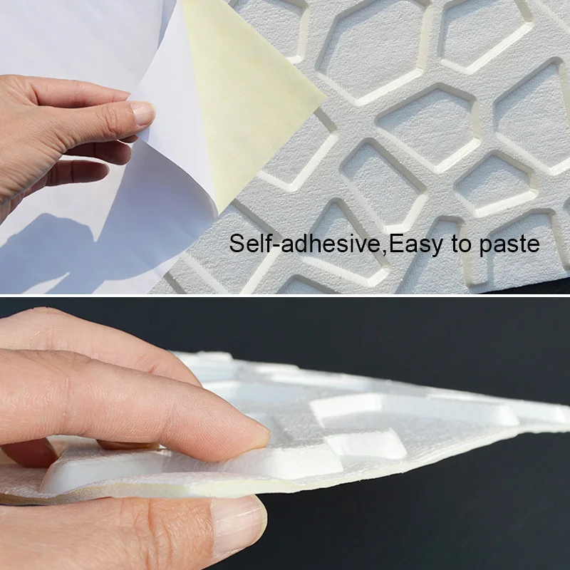 Самоклеющиеся обои водонепроницаемый ТВ фон кирпич 3D ПЭ пена стикер стены