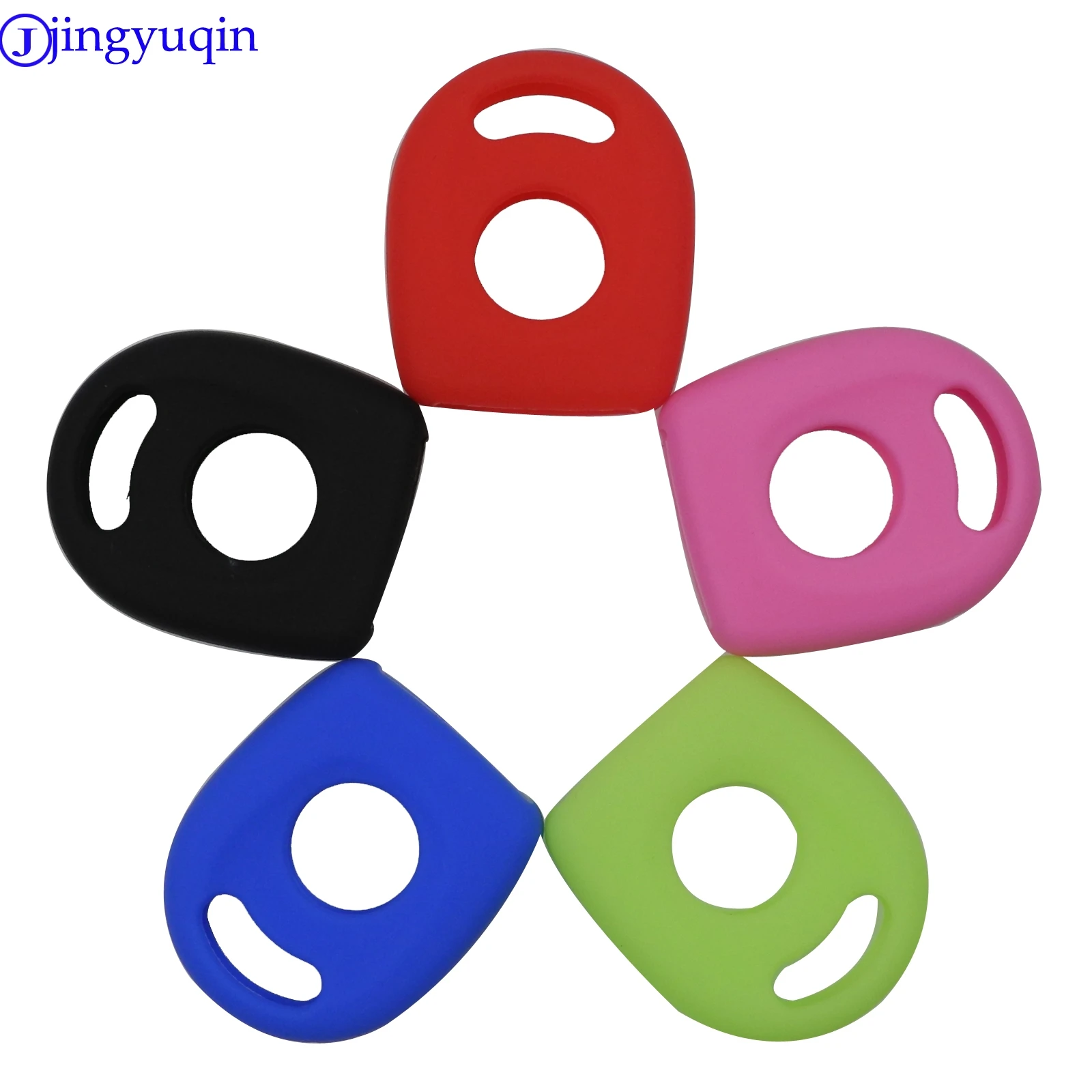 Набор силиконовых чехлов для ключей автомобиля комплект защитных резиновых