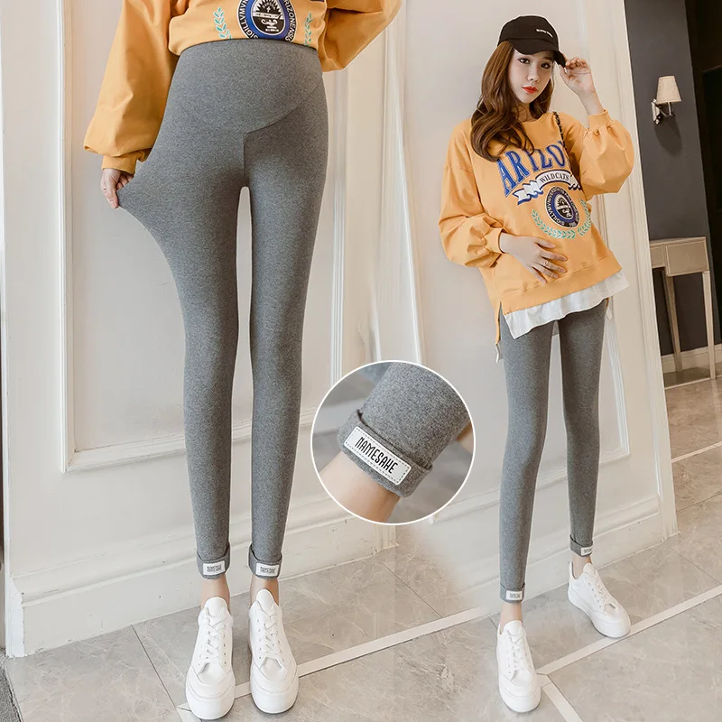 

Leggings for Pregnant Woman Thin Capri Pregnant Women's Pants Spring And Autumn Shorts Summer Outer Wear Trousers Autumn And Win