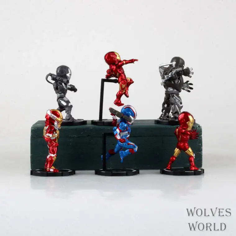 CapitaMall Anime WCF Iron Man 3 Iron Man Wcf6-Iron Man Boxed with Base Garage Kit
