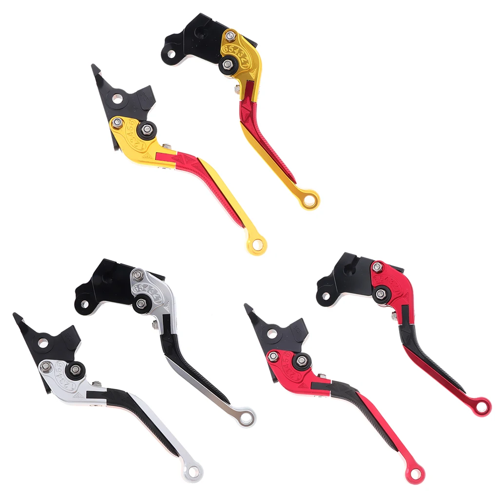 1 Pair Clutch Brake Handle Levers,  Drum Brake Lever Handle for Honda VTX1300 2003-2008 Motor Bike Motorcycle，3 Colors Newly
