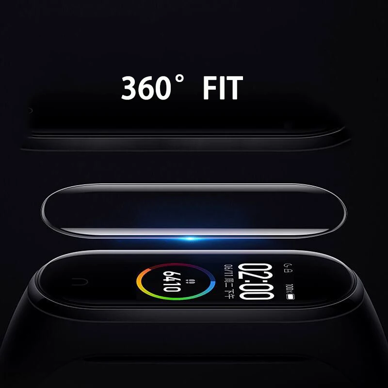 10 шт для Xiaomi Mi Band 3 протектор экрана TPU полное покрытие браслетная пленка Защитные часы пылезащитный устойчивый к царапинам