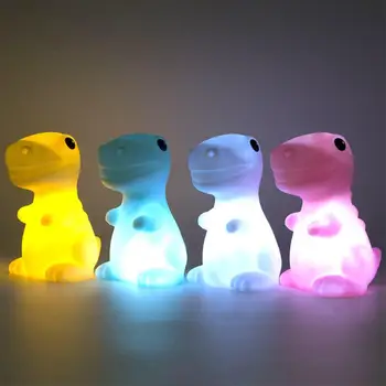 

Cartoon Dinosaur LED Night Light Table Lamp for Kids Living Room Bedroom Bedside Lamp Reading Sleeping Lamp LED Night Light