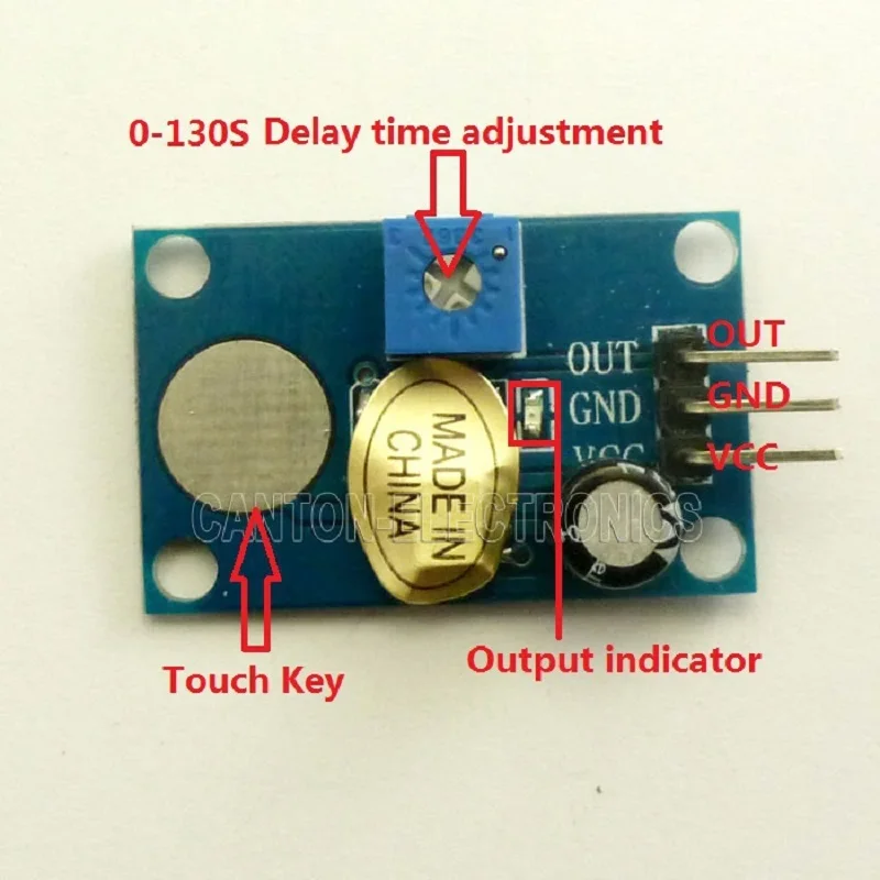 Сенсорный переключатель TB409 * 1 + TB408 12 В постоянного тока светодиодный с