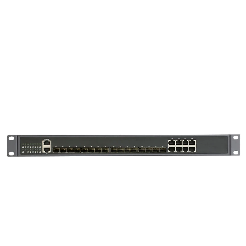 8 GPON порт GPON OLT с максимальным соотношением 1:128 8 PON 1000BASE-C+/C++ GPON(2,5G)+ 10GUPLINK 8 GPON порт GPON OLT для FTTH