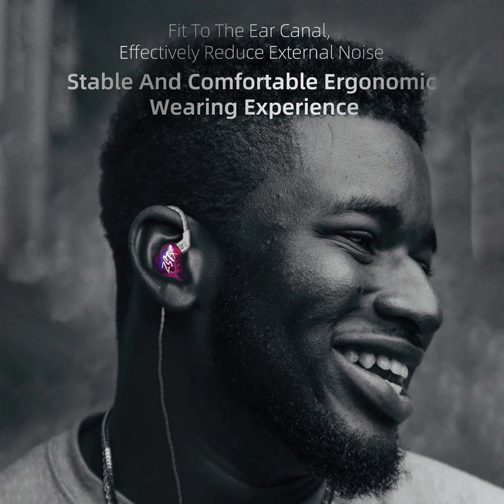 Wired In Ear Gaming Headphones KZ ZST X Hifi Sports Headset Portable Entertainment Earphone Supplies for Mobile Phone
