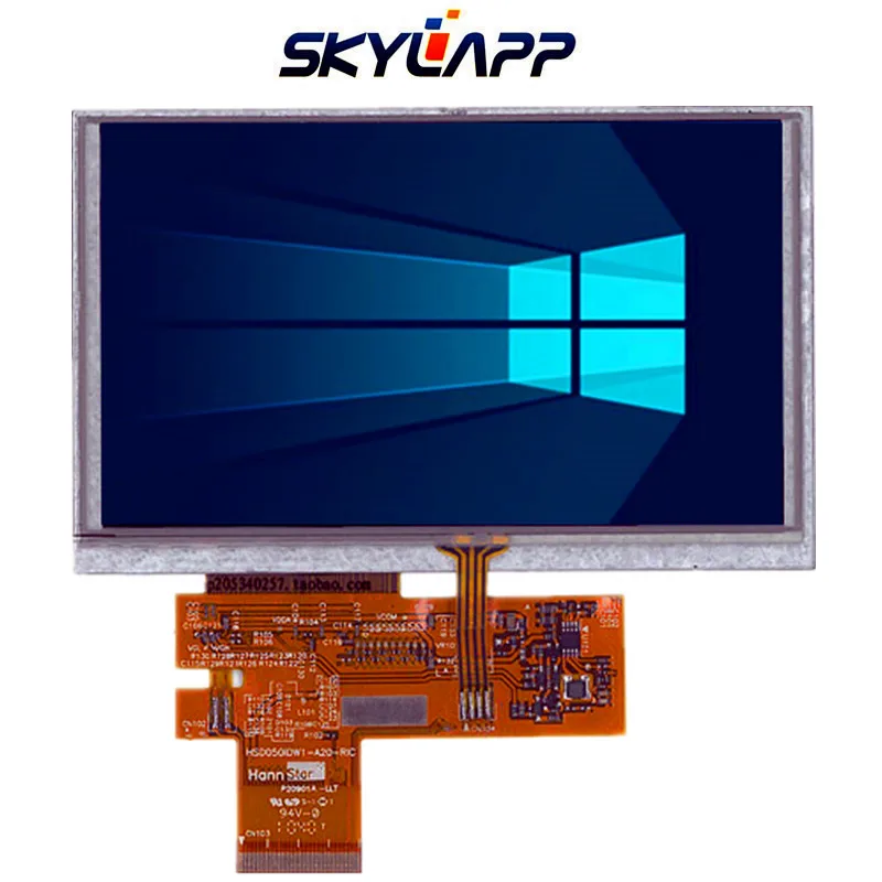 

5''Inch Complete LCD Screen 40 Pin For Navi N50 HD HSD050IDW1-A20-A Display Panel TouchScreen Digitizer Repair Replacement