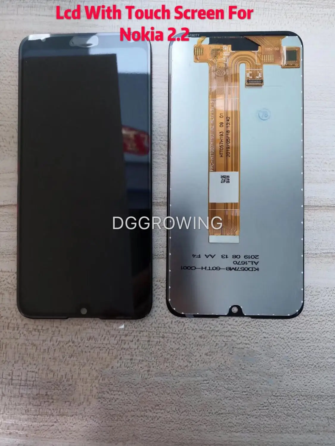 AAA Протестировано качество 10 шт./лот экран для Nokia 2,2 ЖК-дисплей с сенсорным экраном дигитайзер сборка для Nokia 2,2+ наборы инструментов