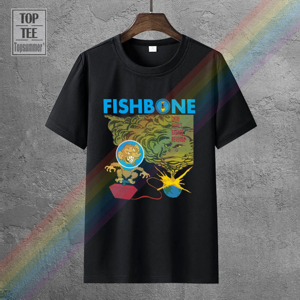 Новинка Официальная футболка Fishbone Chim Размеры S M L Xl | Мужская одежда