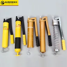 Смазочный пистолет ручной шприц для смазки 500cc600cc одиночный и двойной бар давления прозрачный смазочный пистолет самовсасывающий смазочный оружейный шомпол