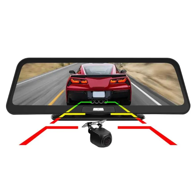 Phisung E96 Full HD 1080P автомобильный видеорегистратор камера 9,66 дюймов 3g Android 5,1 gps навигация двойной объектив ночного видения цифровой видеорегистратор