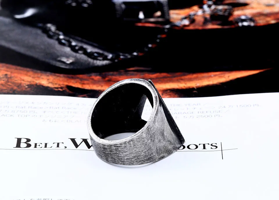 BEIER кольцо викингов винтажный в стиле панк готика из нержавеющей стали слил треугольник мужские ювелирные изделия fingur мужские кольца ювелирный подарок для возлюбленных BR8-544