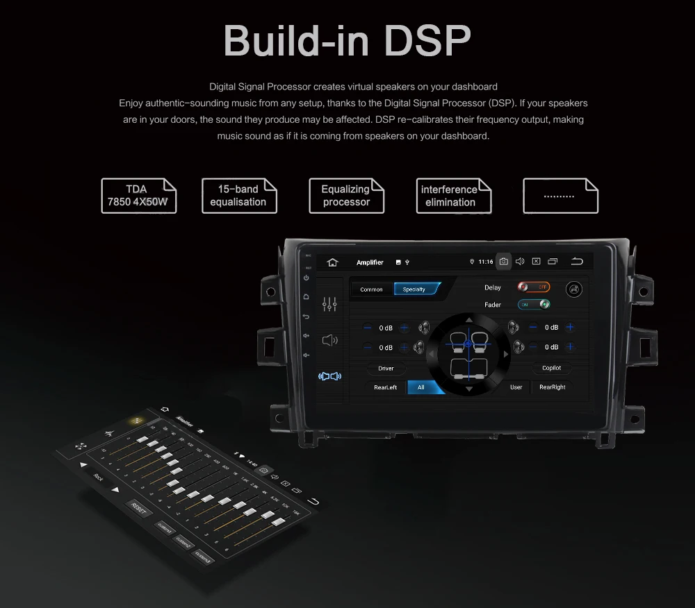 10," ips Автомобильный мультимедийный плеер для Nissan Navara2015 Android 9,0 радио с DSP аудио gps навигация bluetooth wifi