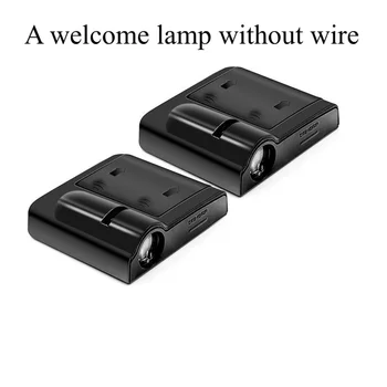 

LED Car interior Lights Door Light Warning Laser Ghost Shadow Welcome Lamp Logo Projector Lights Decorative lamp accessories