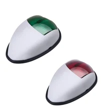 Морской навигационный светильник s IP66 водонепроницаемый лодочный светильник для яхты DC 12V сигнальный светильник s для лодки с красным/зеленым светодиодный