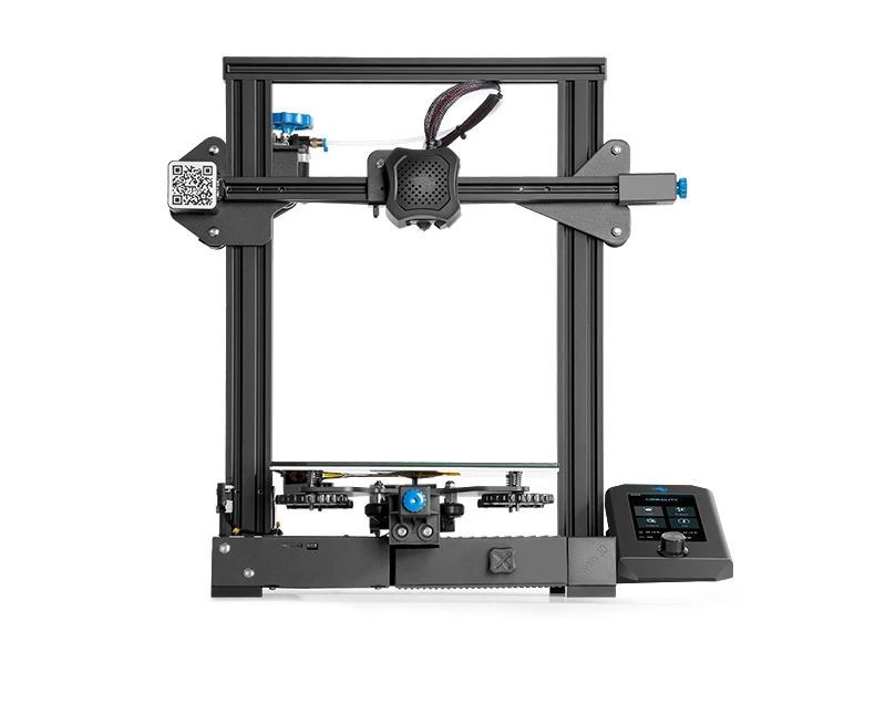 latest 3d printer 3D Printer Ender 3 V2 Mainboard Silent TMC2208 Stepper Drivers 32bit New UI&4.3 Inch Color Lcd Carborundum Glass Bed 3d Printers 3dprinter