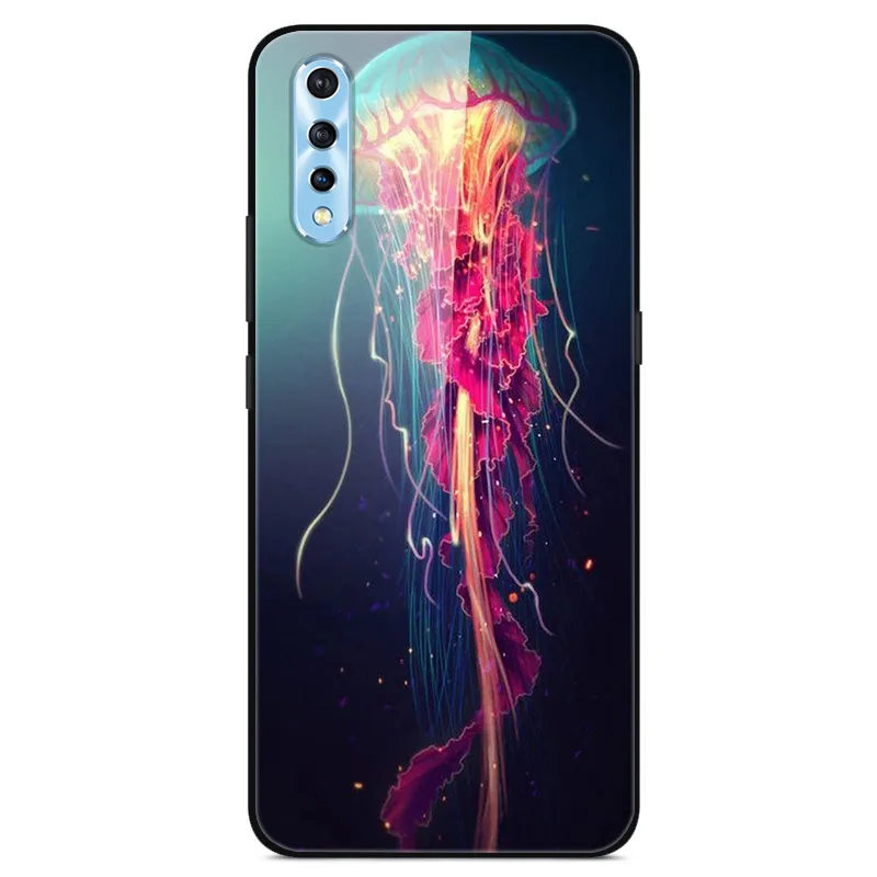 ДЛЯ Vivo V17 Neo чехол из закаленного стекла для задней панели ПК Жесткий Чехол для Vivo V17 Pro V 17 V17Neo чехол Vivo Z5 Y7S Iqoo Neo чехол бампер
