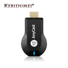 Kebidumei sem fio hdmi-compatível wifi display dongle adaptador mirascreen tv vara receptor suporte netflix windows ios andriod