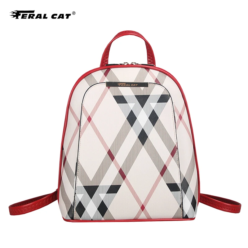 2020 new fashion backpack bag, European and American style women bag. Ladies Bag Travel Casual High-end Wildcat Brand Bag