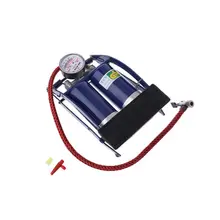 Двойной цилиндр воздушный насос ножной насос автомобильный фургон велосипедный велосипед шины