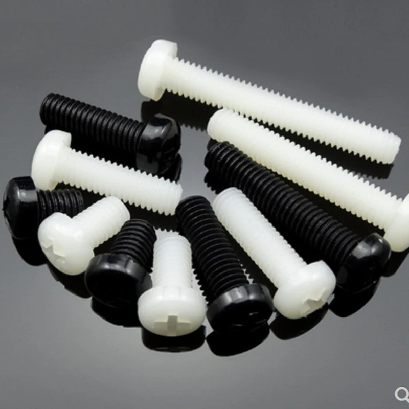 20 50 St cke Nylon Schraube M2 M 2 5 M3 M4 M5 M6 Wei Oder Schwarz 20-50-st-cke-nylon-schraube-m2-m-2-5-m3-m4-m5-m6-wei-oder-schwarz