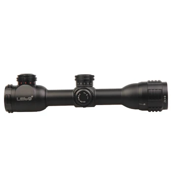 

LEBO 6x32 AOE Mil-Dot Glass Etched Illuminated Reticle Compact Tactical Optical Sight Lock Rifle Scope For hunting Riflescope