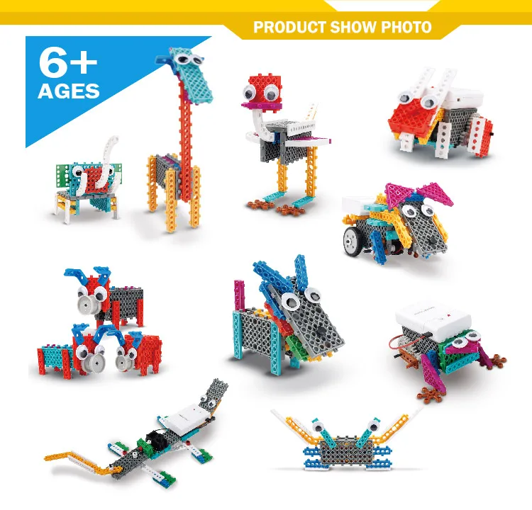 12 in 1 diy toys educational sicence toy building block electronic Toy